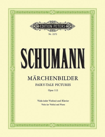 Mrchenbilder op.113 fr Viola (Violine) und Klavier