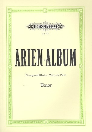 Arien-Album fr Tenor und Klavier