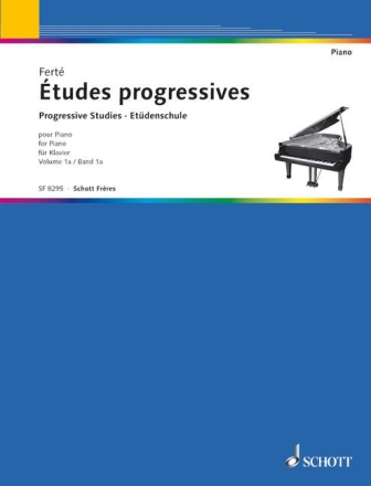 tudes progressives vol.1 pour piano