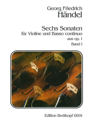 6 Sonaten aus op.1 Band 1 fr Violine und Bc