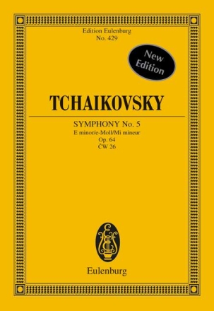 Sinfonie e-Moll Nr.5 op.64 fr Orchester Studienpartitur