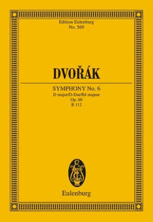Sinfonie D-Dur Nr.6 op.60 fr Orchester Studienpartitur