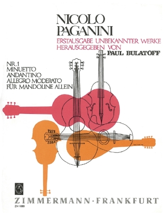 Minuetto, Andantino, Allegro moderato fr Mandoline