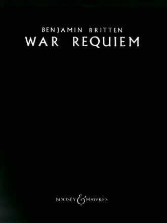 War Requiem op. 66 fr Soli (STBar), gemischter Chor (SATB), Knabenchor, Orchester und Ka Klavierauszug