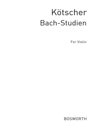 Bach-Studien fr Violine Verlagskopie