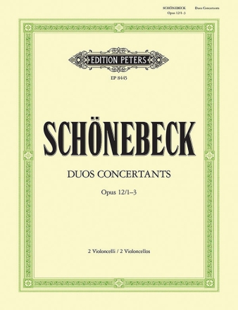 Duos concertantes op.12,1-3 fr 2 Violoncelli Partitur