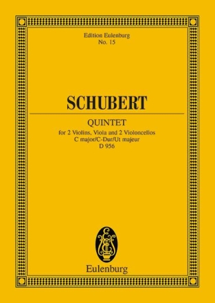 Streichquintett C-Dur op.163 für Streichquintett Studienpartitur