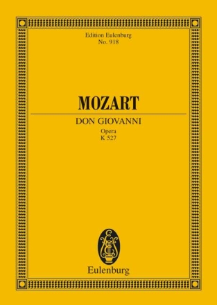 Don Giovanni KV527 fr Soli, Chor und Orchester Studienpartitur