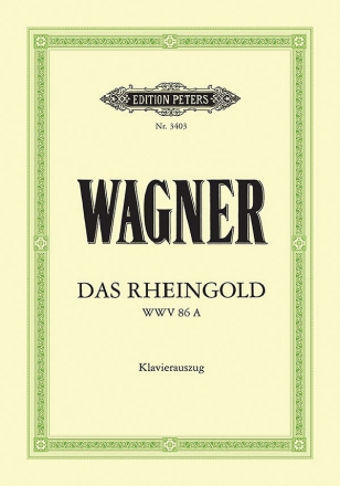 Das Rheingold  Klavierauszug