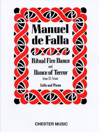 Ritual Fire Dance for violoncello and piano, and Dance of Terror  from El amor brujo