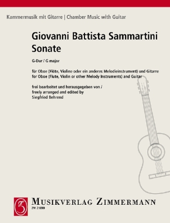 Sonate G-Dur fr Oboe (Flte, Violine) und Gitarre