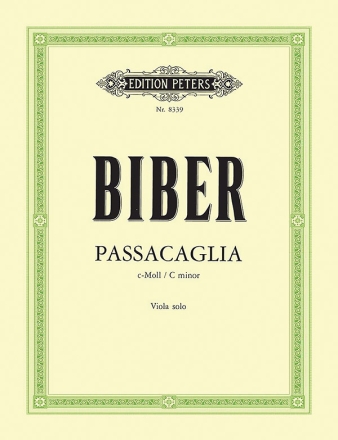Passacaglia c-Moll für Viola solo