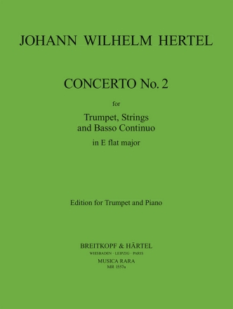 Concerto no.2 e flat major for trumpet and strings trumpet and piano reduction