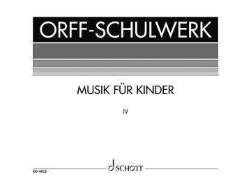 Musik fr Kinder Band 4 fr Singstimme, Blockflte und Schlagzeug Sing- und Spielpartitur