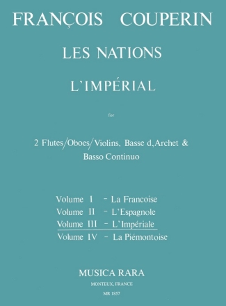 Les nations Triosonate fr 2 Flten und Bc