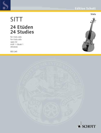 24 Etden aus op.32 Band 1 (Nr.1-12) fr Viola