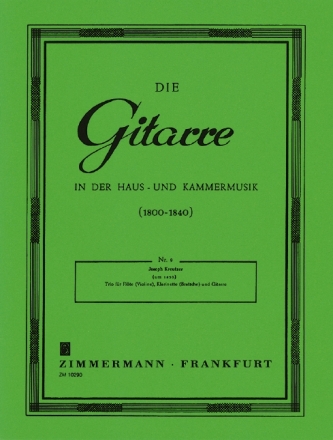 Trio op.16 fr Flte (Violine), Klarinette (Viola) und Gitarre Stimmen