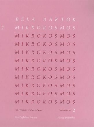 Mikrokosmos, Band 2 - Nr. 37-66 (en/fr/dt/un)