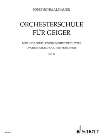 Orchesterschule fr Geiger Band 3 fr Violine