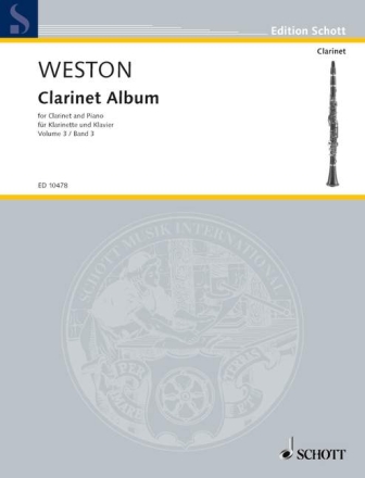 Third Clarinet Album for clarinet and piano