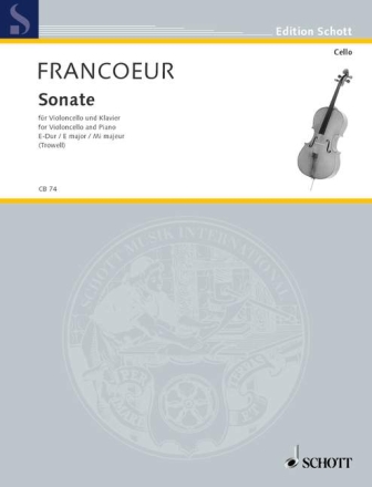 Sonate E-Dur fr Violoncello und Klavier