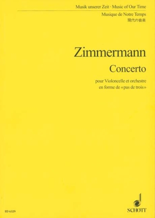 Concerto fr Violoncello und Orchester Studienpartitur