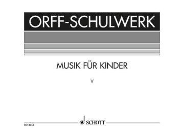 Musik fr Kinder Band 5 fr Singstimme, Blockflte und Schlagzeug Sing- und Spielpartitur