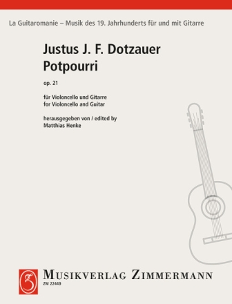 Potpourri op.21 fr Violoncello und Gitarre
