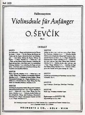 Violinschule fr Anfnger op.6,3  