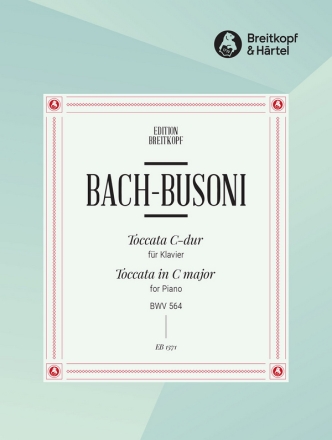 Toccata, Adagio und Fuge C-Dur BWV564 fr Orgel Ausgabe fr Klavier