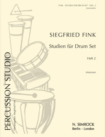 Studien fr Drumset Band 2 - Mittelstufe fr Drumset