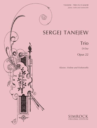 Trio D-Dur op.22 fr Klavier, Violine und Violoncello