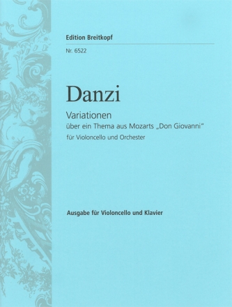 Variationen ber ein Thema aus Mozarts 'Don Giovanni' fr Violoncello und Klavier