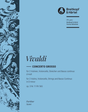 Concerto grosso d-Moll op.3,11 RV565 fr Orchester Partitur