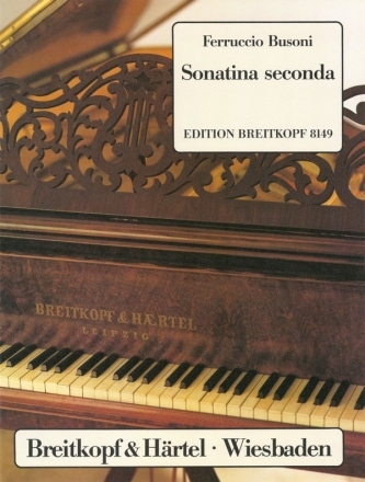 Sonatina seconda Busoni-Verz.259 fr Klavier