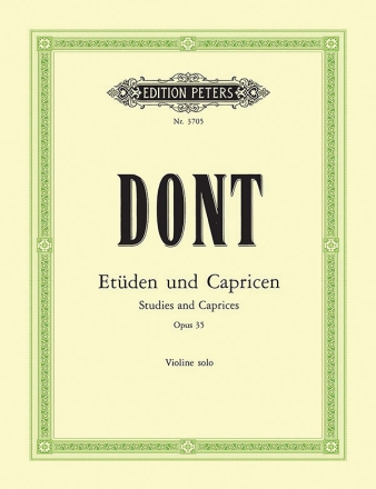 24 Etden und Capricen op.35 fr Violine