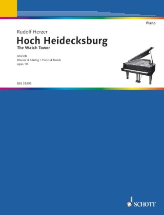 Hoch Heidecksburg op. 10 fr Klavier 4-hndig