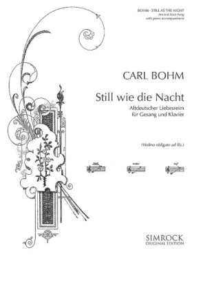 Still wie die Nacht op.326,27 fr hohe Singstimme und Klavier (dt)