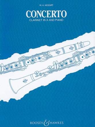 Klarinettenkonzert A-Dur KV 622 fr Klarinette in A und Orchester Klavierauszug