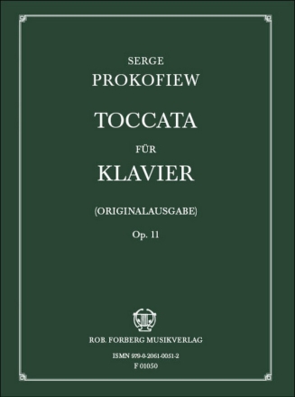 Toccata op.11 fr Klavier