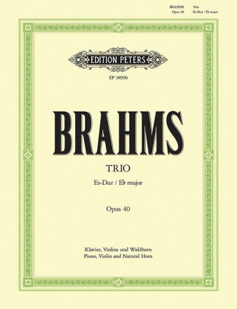 Trio Es-Dur Nr.2 op.40 fr Horn, Violine und Klavier Stimmen