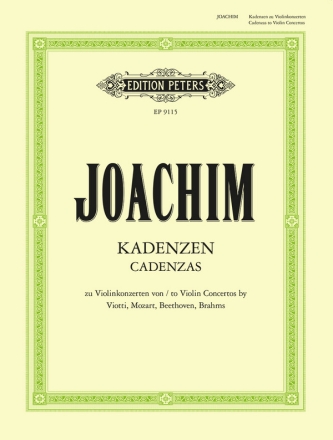Kadenzen zu Beethoven op.61, Brahms op.77, Mozart KV218, KV219 fr Violine Viotti Nr.22a