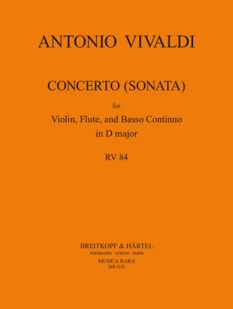 Concerto D-Dur fr Flte, Violine, Fagott und Bc