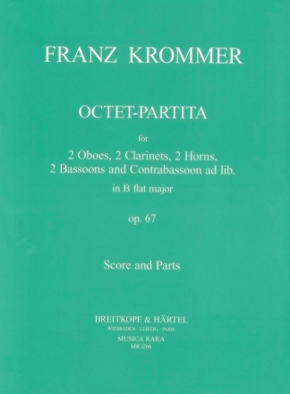 Octet Partita bb major op.67 for 2 oboes, 2 clarinets, 2 bassoons and 2 horns