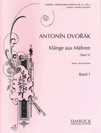 Klnge aus Mhren op.32 Band 1 fr Sopran, Alt und Klavier (dt/ts/en)