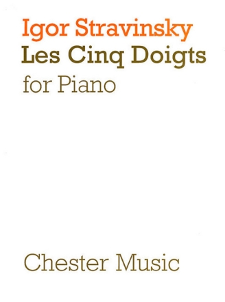 Les cinq doigts 8 pices trs faciles sur 5 notes pour piano