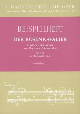 Der Rosenkavalier Komdie fr Musik von Hugo von Hofmannsthal Die Oper Beispielheft