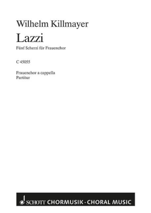 Lazzi fr Frauenchor Chorpartitur