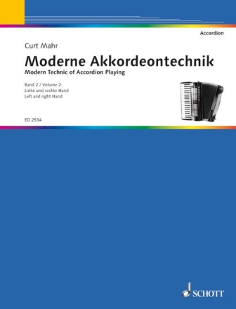 Moderne Akkordeontechnik Band 2 fr Akkordeon
