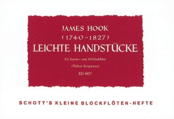 Leichte Handstcke fr 2 Blockflten (SA)